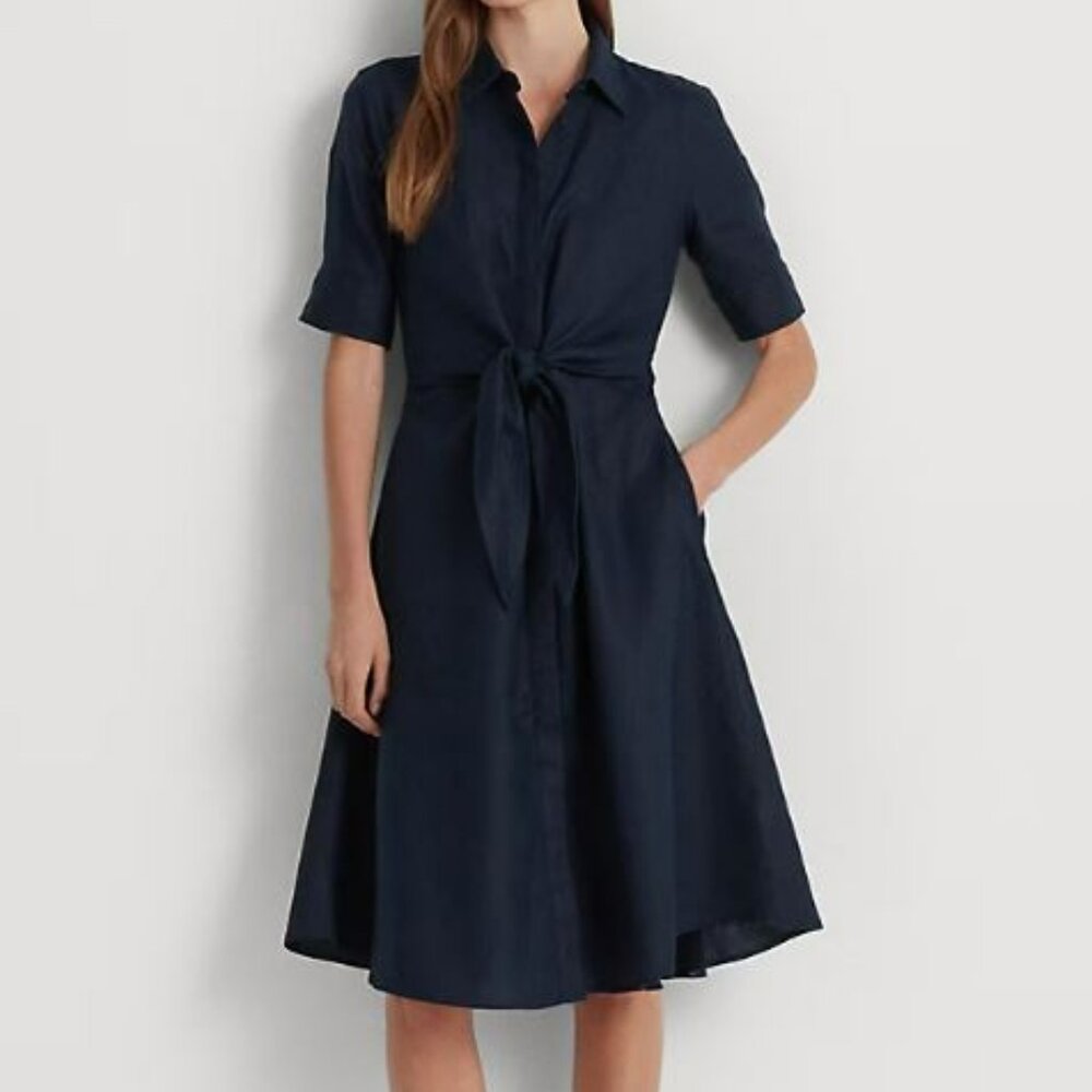 Linen Shirtdress